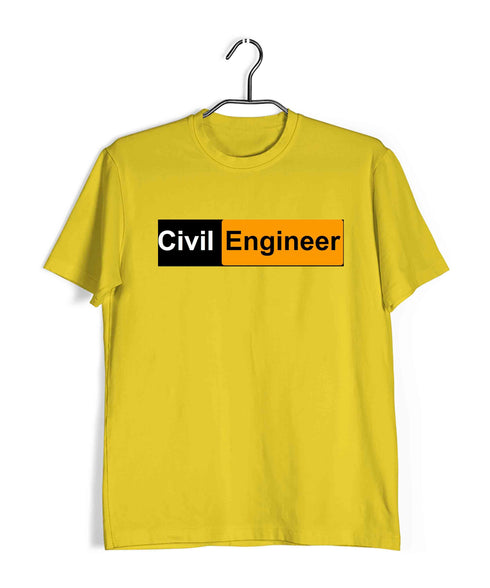 Civil Engineering Science Civil Engineer PH format Nerd Engineering Casual Graphic Printed T-Shirt for Men